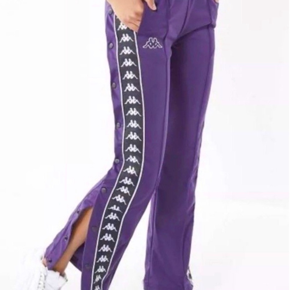 Kappa Banda Astoria Slim Track Pant in Purple